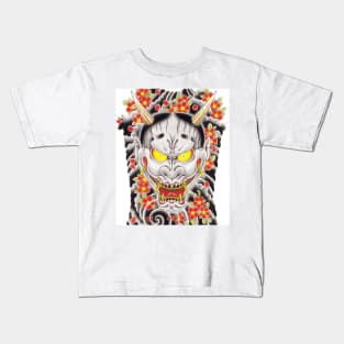 goro majima hanya tattoo Kids T-Shirt